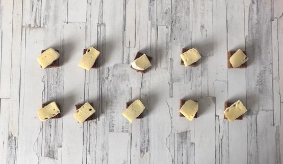 тартинки с виноградом