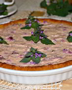 Творожно-вишневый тарт