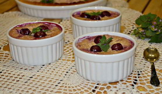 творожно-вишневый тарт