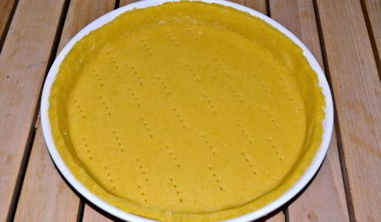 творожно-вишневый тарт