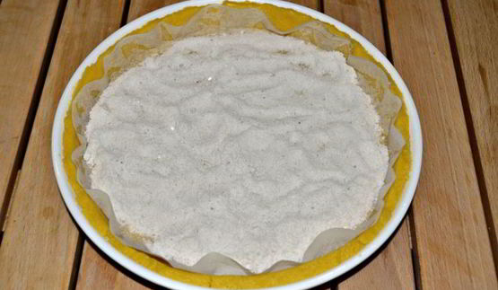 творожно-вишневый тарт