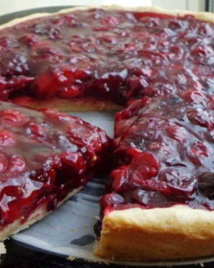 Рецепт вишневого тарта