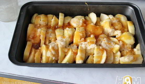 яблочно-грушевый тарт