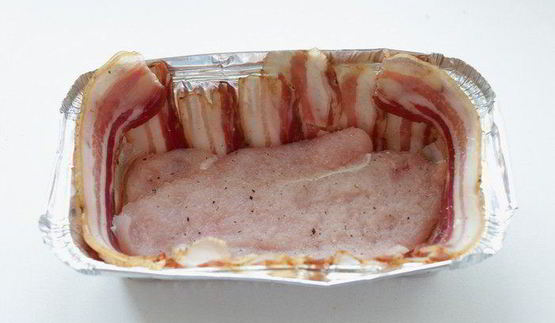 террин с баклажанами и шампиньонами