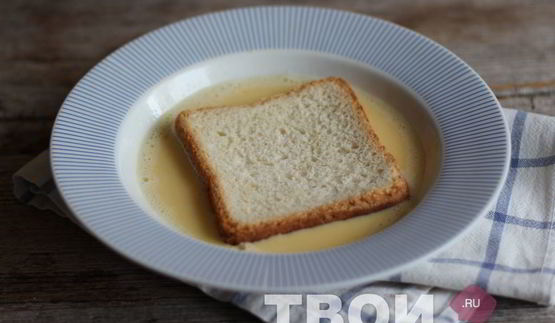 французские тосты с бананом