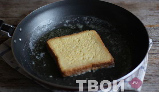 французские тосты с бананом