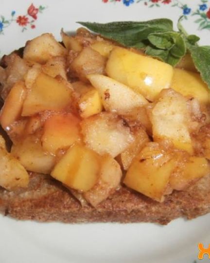 Рецепт французских тостов с яблоками