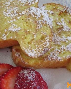 Тосты с бананом