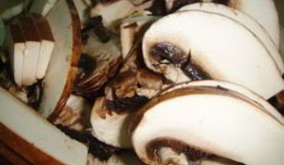 тосты с грибами