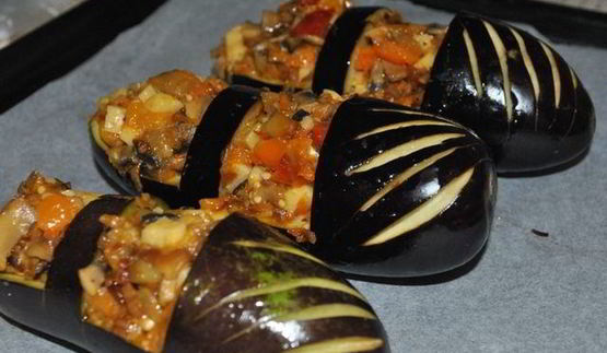 туфельки из баклажанов