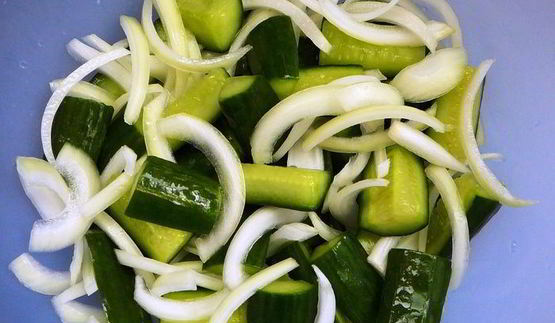 ве-ча — жареные огурцы