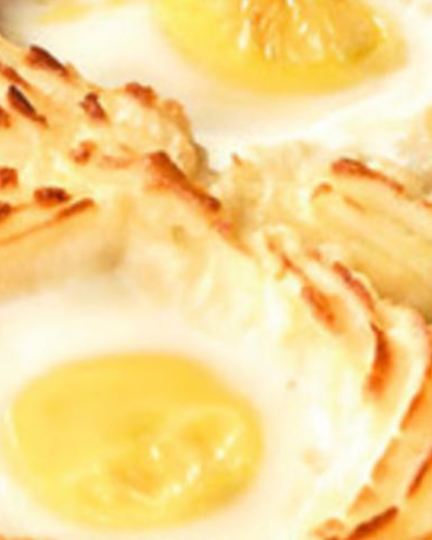 Рецепт глазунья в кольце