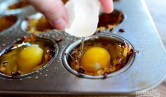 картофельная яичница