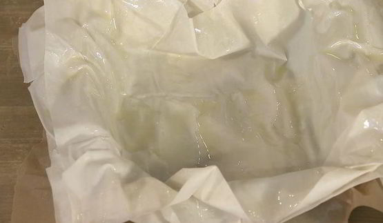 королевская яичница на тесте фило