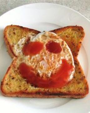 Веселая яичница