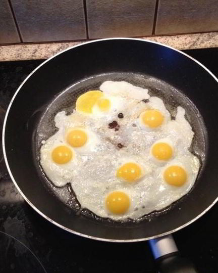 Рецепт яичницы из перепелиных яиц