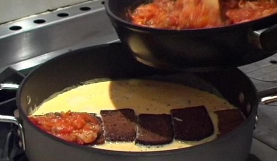 яичница по-кончаловски