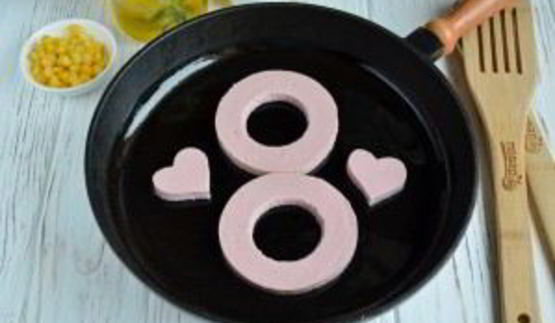 яичница с 8 марта