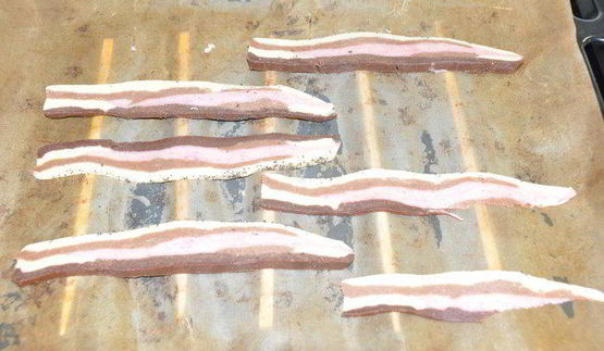 яичница с беконом на десерт