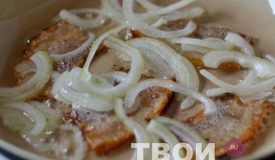 яичница с беконом