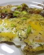 Яичница с грибами и сыром