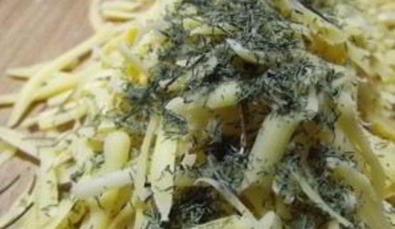 яичница с грибами и сыром