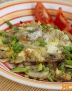 Яичница с грибами