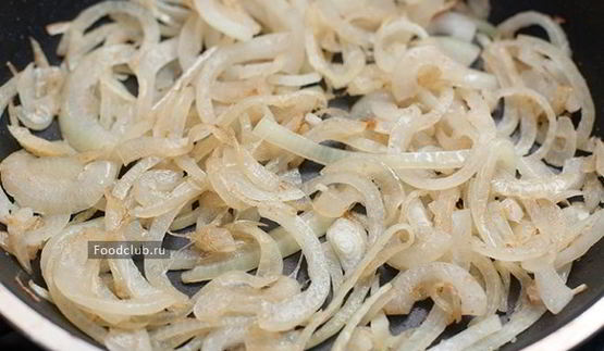 яичница с луком