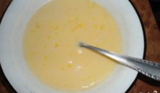 яичница с рыбой