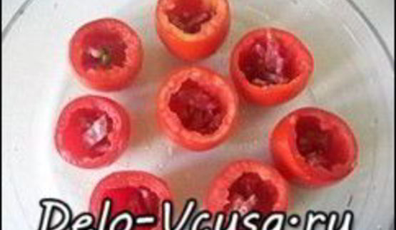 яичница в томатах в духовке