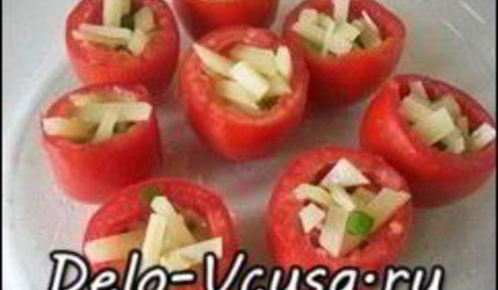 яичница в томатах в духовке