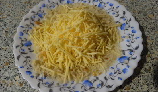 запечённая глазунья с вялеными томатами