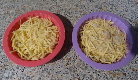 запечённая глазунья с вялеными томатами