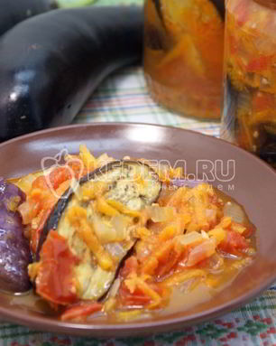 Закуска Аппетитная из баклажан