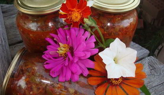 закуска из баклажанов на зиму