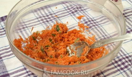 закуска из моркови с хреном
