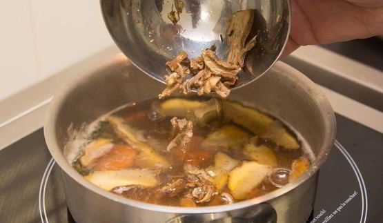 заливное из грибов