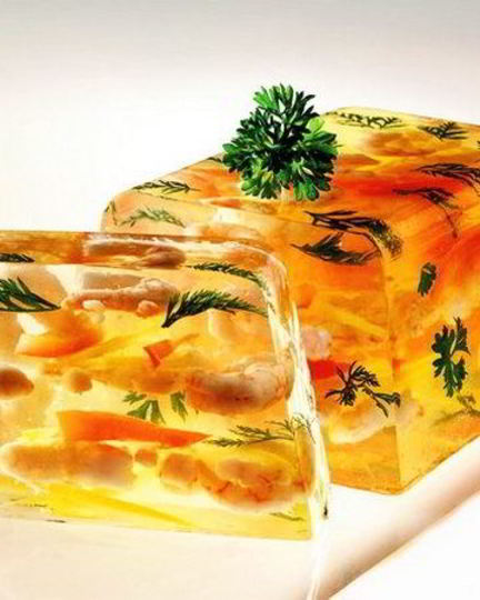 Рецепт заливное из креветок