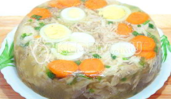 заливное из курицы