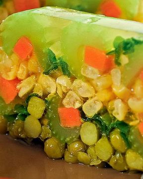 Заливное из овощей