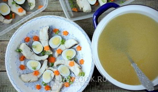 заливное из щуки