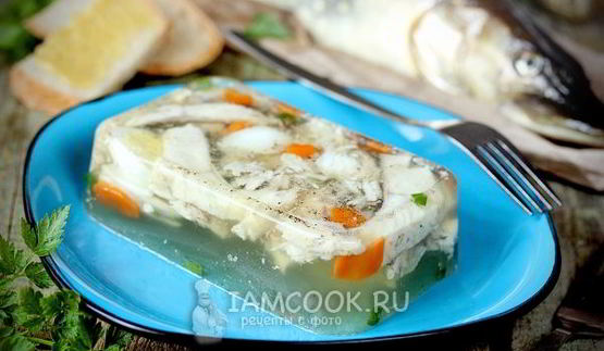 заливное из щуки