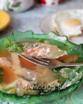 Заливное из семги