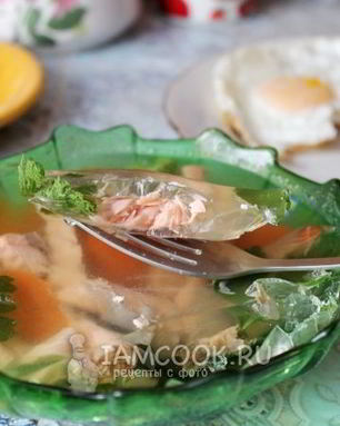 Заливное из семги