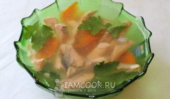 заливное из семги