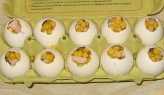 заливное яйца фаберже