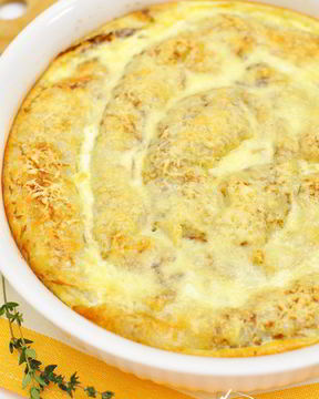 Блинная улитка с грибным жюльеном