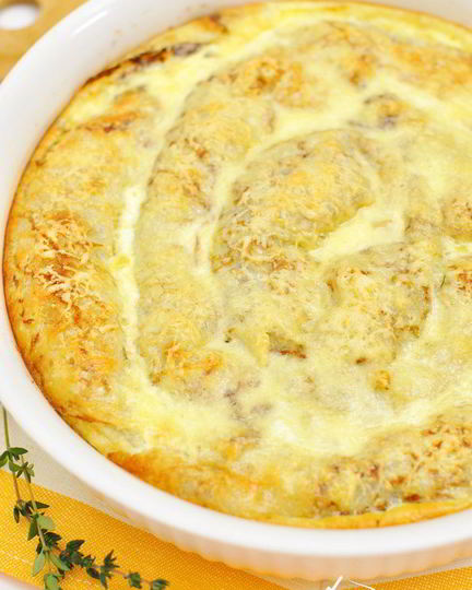 Рецепт блинной улитки с грибным жюльеном