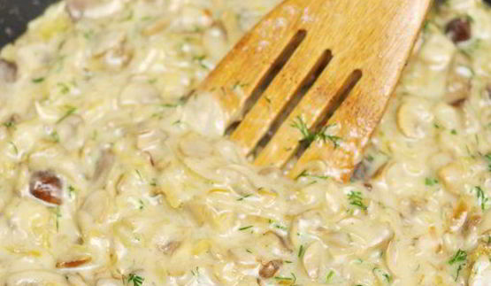 блинная улитка с грибным жюльеном