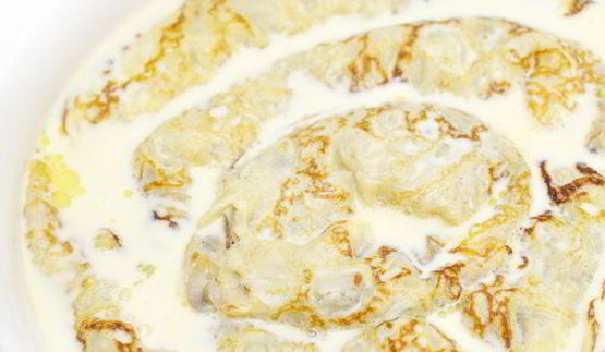 блинная улитка с грибным жюльеном